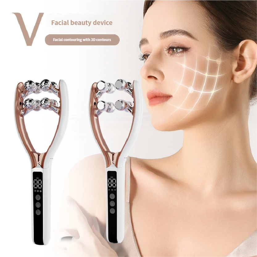 Rechargeable Microcurrent Facial & Neck Lifting Massager