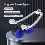 Power Core Ab Roller Kit – Home Gym Fitness Wheel with Digital Timer